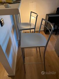Set 2 sgabelli bar