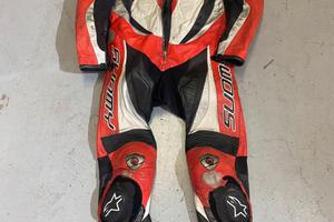 Tuta moto in pelle Suomy