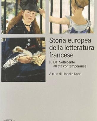 STORIA EUROPEA DELLA LETTERATURA FRANCESE