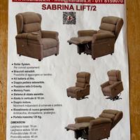 Poltrona Sanatex Modello Sabrina Cardio lift/2