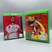 Lotto 4 Giochi XOBOX ONE Dragon Ball Z, FIFA 20