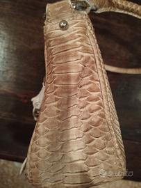 borsa in vero pitone 