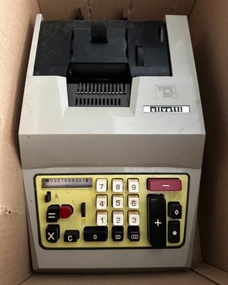 Calcolatrice Olivetti Ivrea Multisumma 20