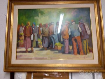 quadri ad olio su tela