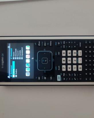 TI-Nspire CX Calcolatrice Scientifica Grafica