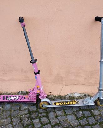 Monopattini per bambini Barbie e Reptor