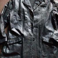 giaccone vintage in pelle Massimo Gori 