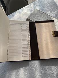 Agenda molto vecchia