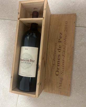 Magnum Chateau Ormes de Pez 2010 Cassa Legno