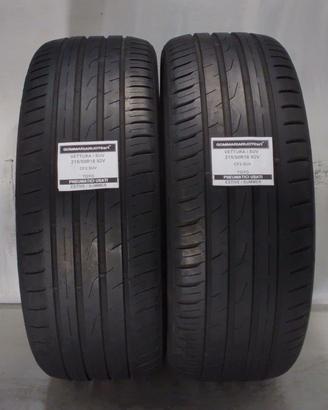 2 PNEUMATICI USATI 215/50R18 92V CF2 TOYO GOMME ES