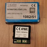 URMET 1082/51 DISTRIBUTORE UTENTE 2 FILI