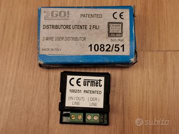 URMET 1082/51 DISTRIBUTORE UTENTE 2 FILI