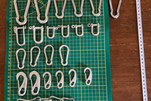 Per nautica grilli e moschettoni in acciaio inox