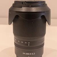 Nikon Nikkor Z 24-200mm F/4.0-6.3 VR zoom