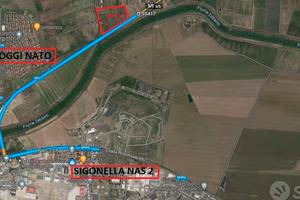 Terreno sulla SS417 Catania vicino Sigonella