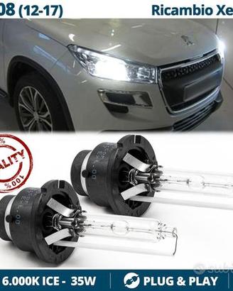 2 Lampadine Xenon D2S per PEUGEOT 4008 6000K 35W