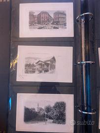 Album di 93 cartoline Genova antica