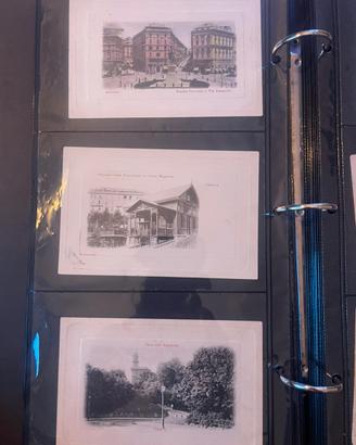 Album di 93 cartoline Genova antica