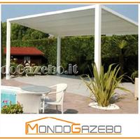 Pensilina 4x6 tettoia 6x4 pompeiana fissa pergola