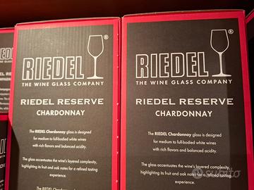 CHARDONNAY  bicchieri Riedel – coppia- in cristall