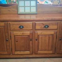 credenza bassa in pino