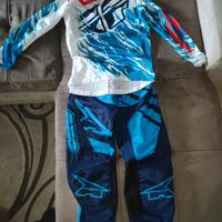 pantalone e maglia per moto o mtb