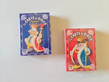 Carte da gioco Disney/Panini.Serie carte d'autore