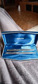 Penne Aurora stilografica e a biro