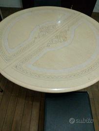 tavolo vintage rotondo 