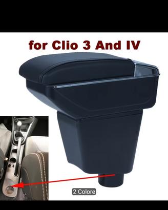 Bracciolo per Renault Clio III e IV serie