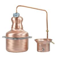 Alambicco in rame 5 litri distillatore serpentina