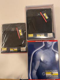 N 3 T-SHIRT IN COTONE ELASTICIZZATO NAVIGARE NERO