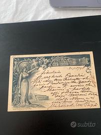 Cartolina Commemorativa Nozze Reali Savoia (1896)