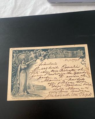 Cartolina Commemorativa Nozze Reali Savoia (1896)