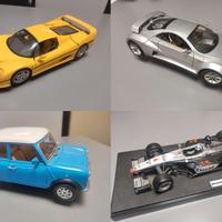 Stock modellini auto in scala 1:18 varie marche