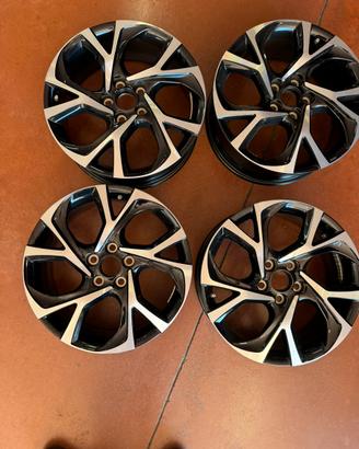 4 Cerchi in lega Toyota CH-R originali 18