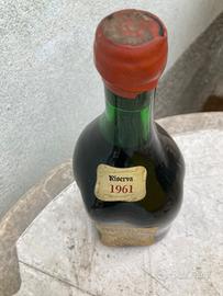 Vino rosso 1961 riserva