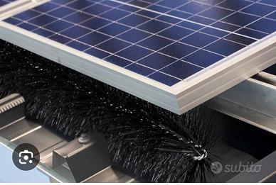 Scovolo rete anti piccioni grondaia e fotovoltaico