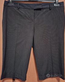 Pantaloni corti in cotone gessati Promod