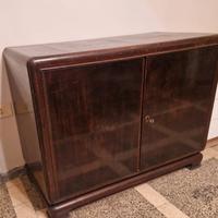 credenza in radica di noce 