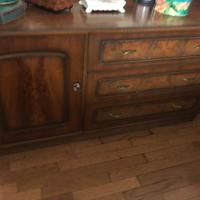 Matrimoniale completa legno e radica PERFETTA