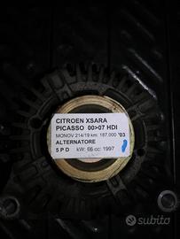 Alternatore CITROEN XSARA PICASSO 1997cc HDI 2003