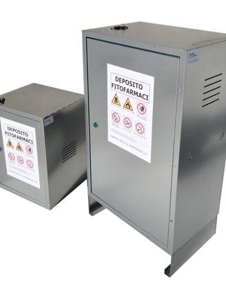 Deposito fitofarmaci armadio armadietto