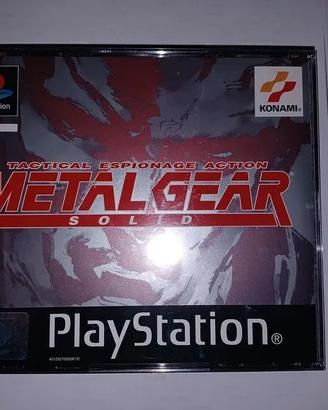 Metal gear solid da collezione. Playstation