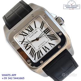 Cartier Santos 100 XL W20073X8 silver dial