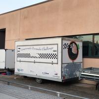 Rimorchio furgonato trasporto formula