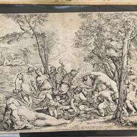Incisione antica secolo XVII G.  Andrea Podesta’