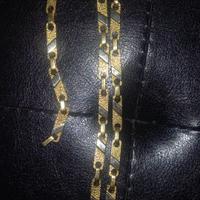 Colla e bracciale oro 750