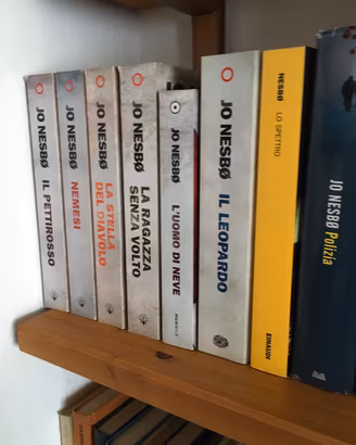Lotto 14 Libri JO NESBØ - Serie Harry Hole e altri