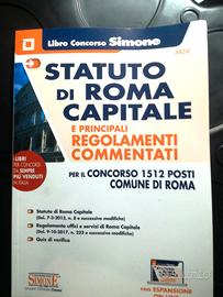 Libro concorso Simone statuto di Roma capitale
